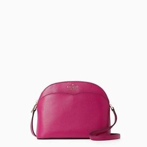 EUC Kate Spade Pink Magenta Payton Dome Crossbody Purse